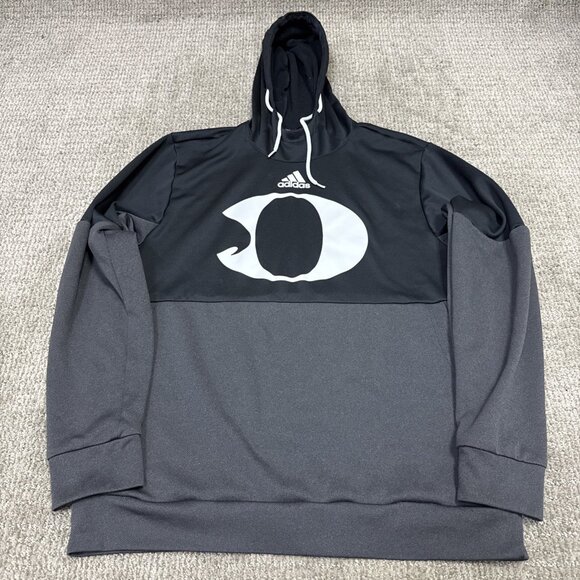 adidas Other - Adidas Hoodie Black Long Sleeve Pullover Men’s Size Large